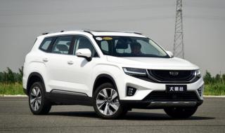 吉利豪越suv